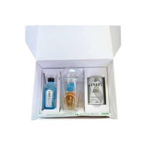 Kit Gin Tonic Gintonic Box degustazione Gin Lemon 5cl Confezione idea Regalo